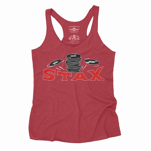 CLOSEOUT Stax Records Stax of Wax Racerback Tank - Women