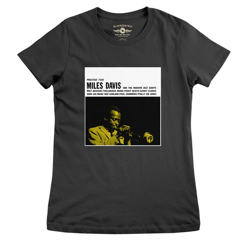 CLOSEOUT Miles Davis Prestige 7150 Ladies T Shirt - ladiessmoke