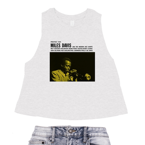 CLOSEOUT Miles Davis Prestige 7150 Racerback Crop Top - Women