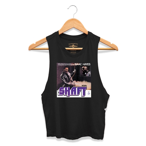 CLOSEOUT Isaac Hayes SHAFT Racerback Crop Top - Women