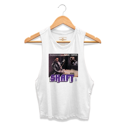 CLOSEOUT Isaac Hayes SHAFT Racerback Crop Top - Women
