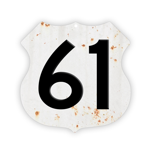 BLUES HIWAY US ROUTE 61 LAPEL PIN   VERY NICE   New 