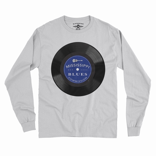Mississippi Blues Commission Long Sleeve T-Shirt - longsleevewhite