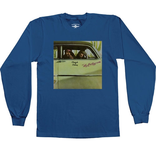 Cheech and Chong Los Cochinos Long Sleeve T-Shirt - longsleeveblue