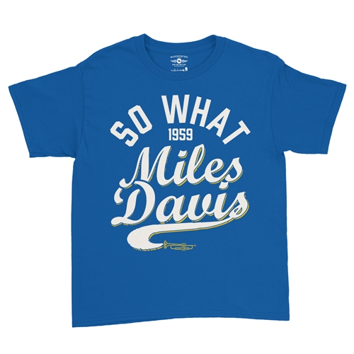 Miles Davis So What 1959 Youth T-Shirt - Lightweight Vintage Children & Toddlers - youthroyalblue