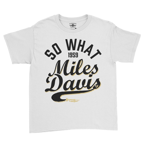 Miles Davis So What 1959 Youth T-Shirt - Lightweight Vintage Children & Toddlers - youthwhite