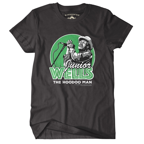 Junior Wells T-Shirt - Classic Heavy Cotton - classicblack