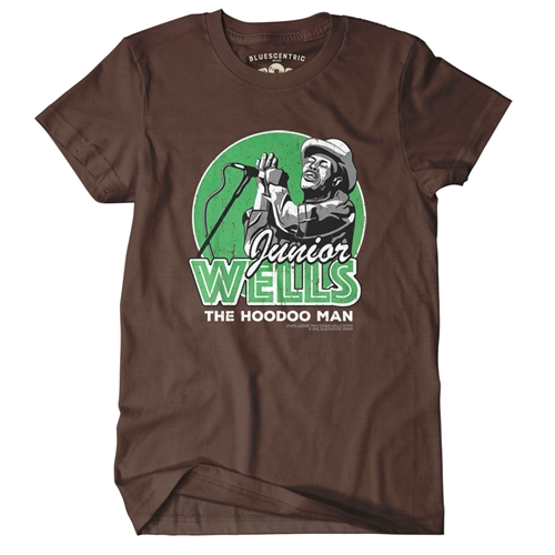 Junior Wells T-Shirt - Classic Heavy Cotton - classicchocolate