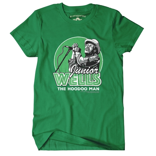 Junior Wells T-Shirt - Classic Heavy Cotton - classickellygreen