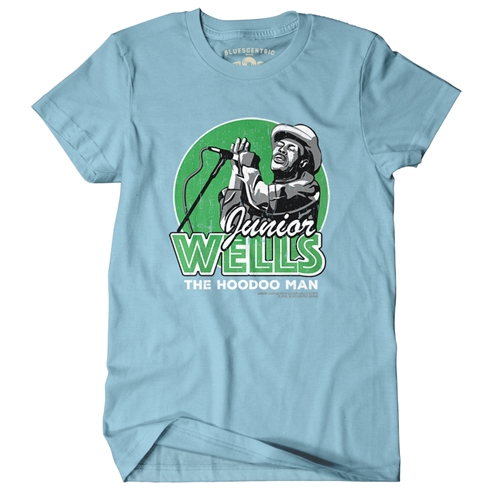 Junior Wells T-Shirt - Classic Heavy Cotton - classiclightblue