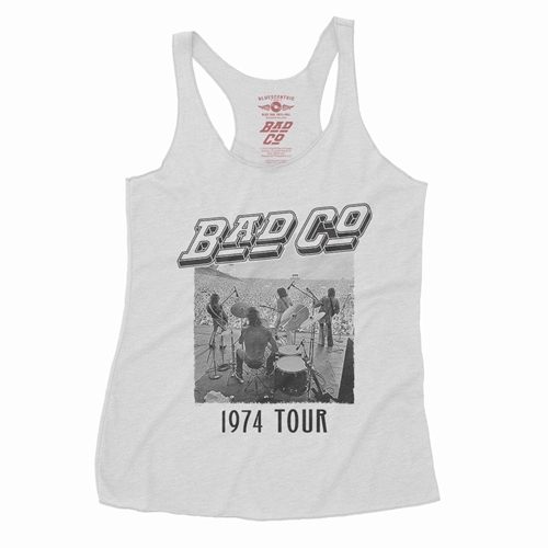 Vintage Bad Company 1974 Tour Racerback Tank - Women