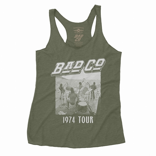Vintage Bad Company 1974 Tour Racerback Tank - Women