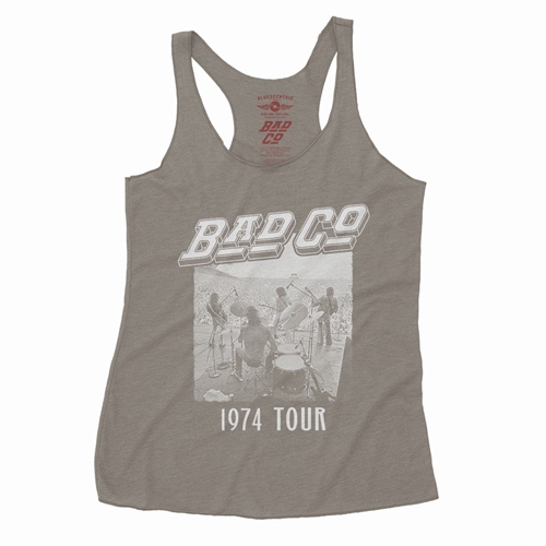 Vintage Bad Company 1974 Tour Racerback Tank - Women