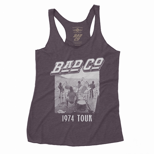 Vintage Bad Company 1974 Tour Racerback Tank - Women
