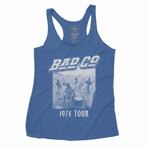 Vintage Bad Company 1974 Tour Racerback Tank - Women