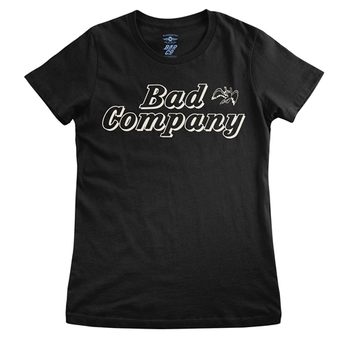 Vintage Bad Company Icarus Ladies T Shirt - ladiesblack