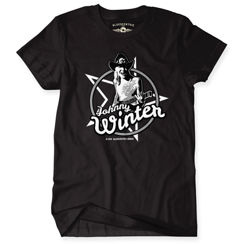 Johnny Winter T-Shirt | Mens Heavy