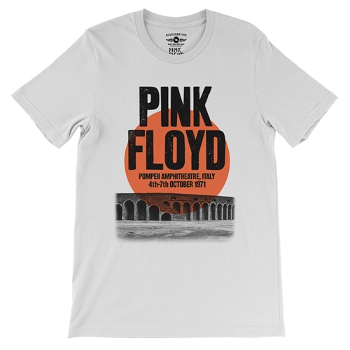 Pink Floyd Live at Pompeii T-Shirt - Lightweight Vintage Style