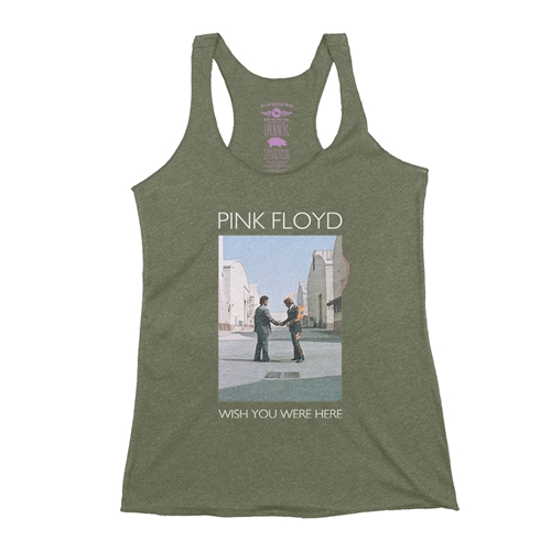 Pink Floyd Wish You Were Here Racerback Tank - Women