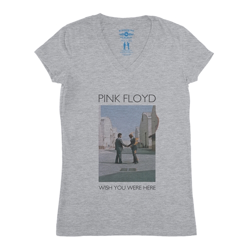 Pink Floyd Wish You Were Here V-Neck T Shirt - Women