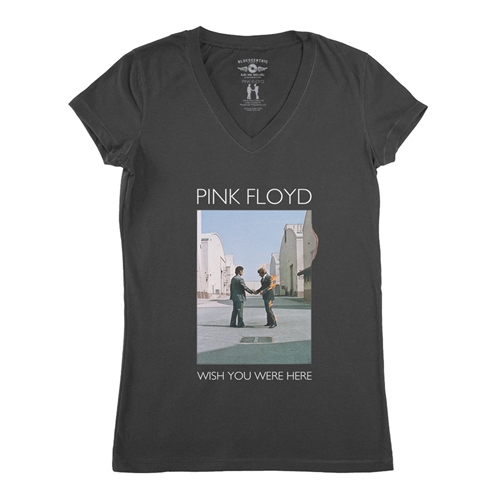 Pink Floyd Wish You Were Here V-Neck T Shirt - Women