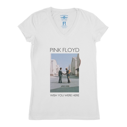 Pink Floyd Wish You Were Here V-Neck T Shirt - Women