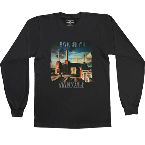 Pink Floyd Animals Album Cover Long Sleeve T-Shirt - longsleeveblack