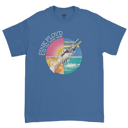 Pink Floyd Mechanical Hands T-Shirt - Classic Heavy Cotton - classicroyalblue