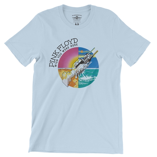 Pink Floyd Mechanical Hands T-Shirt - Lightweight Vintage Style - vintagethrowbackblue