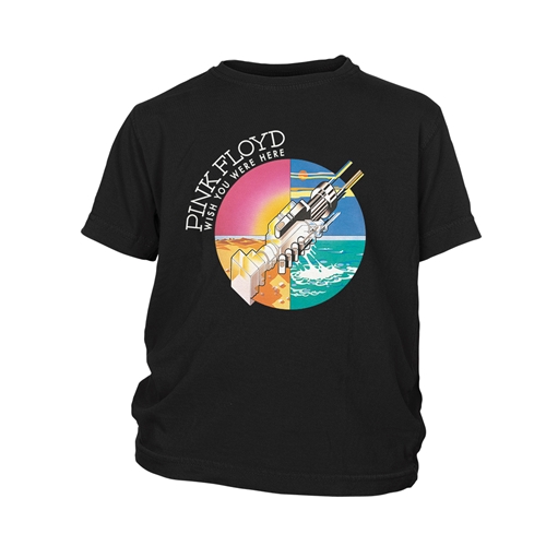 Pink Floyd Mechanical Hands Youth T-Shirt - Lightweight Vintage Children & Toddlers - youthblack