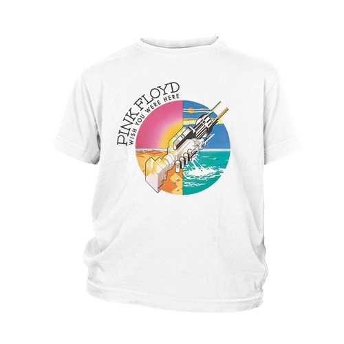 Pink Floyd Mechanical Hands Youth T-Shirt - Lightweight Vintage Children & Toddlers - youthwhite