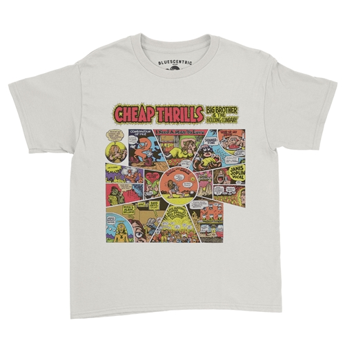 Big Brother and the Holding Company Cheap Thrills Youth T-Shirt - Lightweight Vintage Children & Toddlers - youthnatural