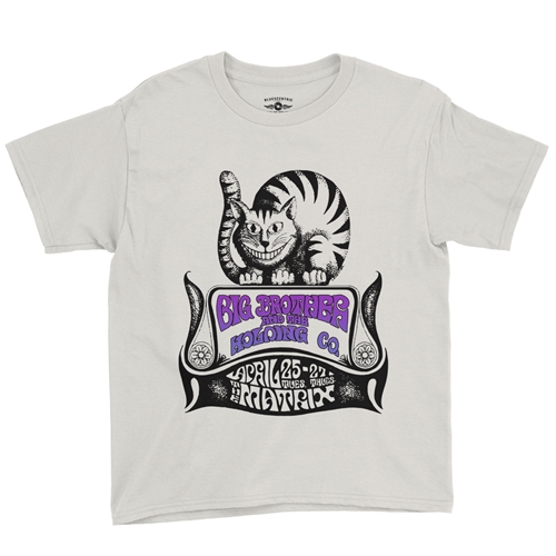 Big Brother and the Holding Company Cat Youth T-Shirt - Lightweight Vintage Children & Toddlers - youthnatural