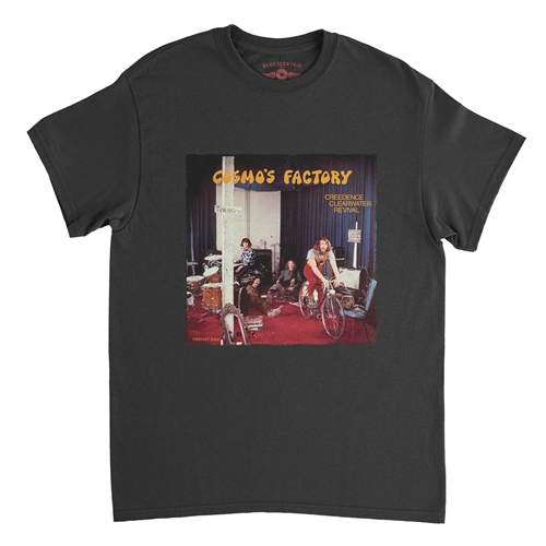 Creedence Clearwater Revival Cosmos Factory T-Shirt - Classic Heavy Cotton - classicblack