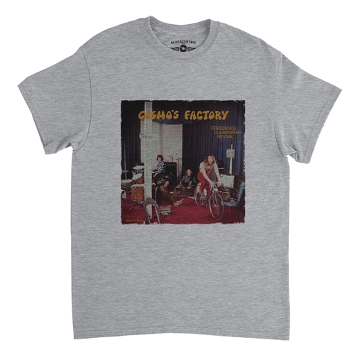 Creedence Clearwater Revival Cosmos Factory T-Shirt - Classic Heavy Cotton - heatherathletic