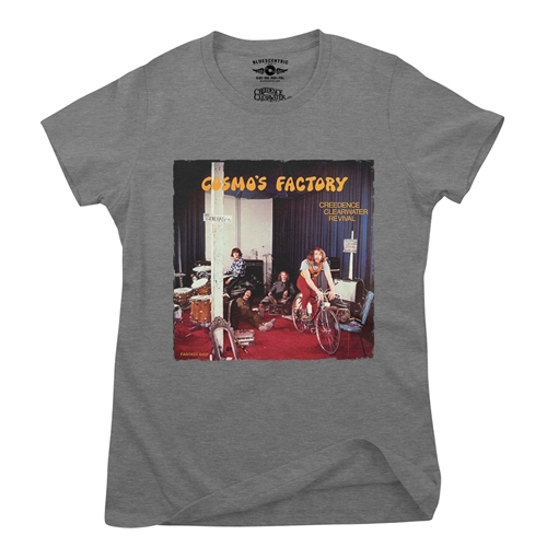 Creedence Clearwater Revival Cosmos Factory Ladies T Shirt - Relaxed Fit - ladiesdeepheather
