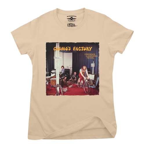 Creedence Clearwater Revival Cosmos Factory Ladies T Shirt - Relaxed Fit - ladiessanddune