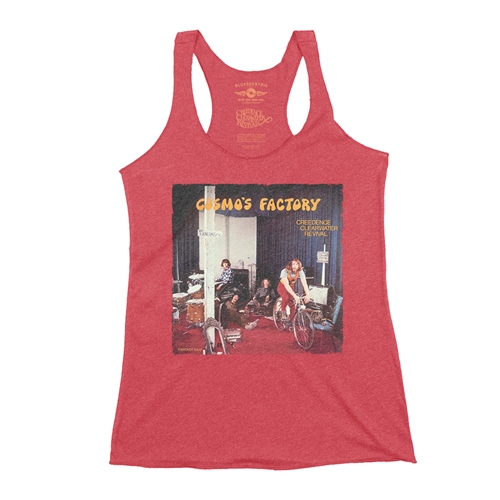 Creedence Clearwater Revival Cosmos Factory Racerback Tank - Women