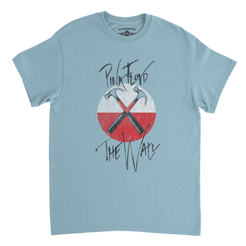 Pink Floyd T Shirt The Wall Hammers Logo Official Mens Black Classic Rock Merch