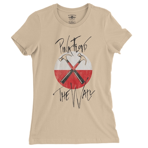 Pink Floyd The Wall Marching Hammers Ladies T Shirt - Relaxed Fit - ladiessanddune