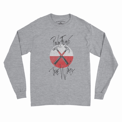 Pink Floyd The Wall Marching Hammers Long Sleeve T-Shirt - heatherathletic