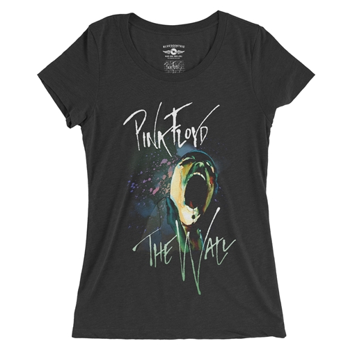 Pink Floyd Screamer Ladies T Shirt - Relaxed Fit - ladiesvintageblack
