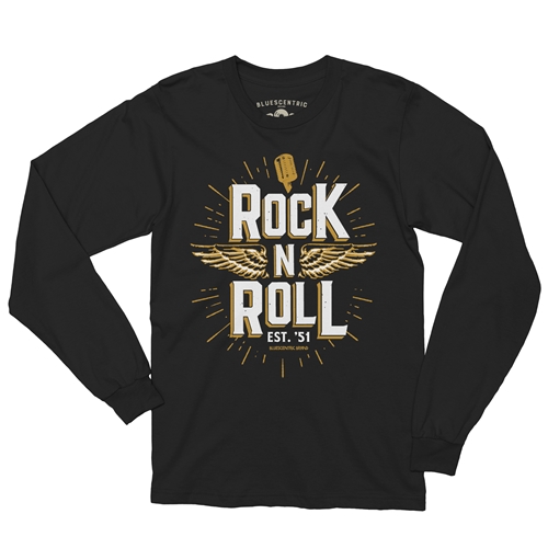 pendul Raffinaderi Engager Long Sleeve Rock n Roll Music T Shirt