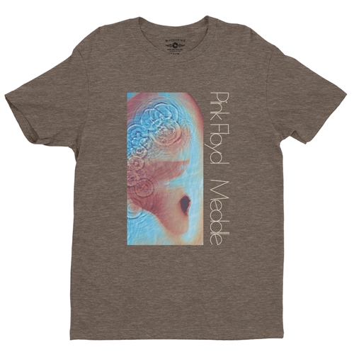Pink Floyd Meddle Album Cover T-Shirt - Lightweight Vintage Style - heatherbigmuddy