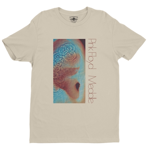 Pink Floyd Meddle Album Cover T-Shirt - Lightweight Vintage Style - vintagecream
