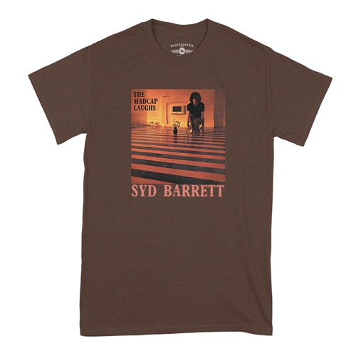 Syd Barrett The Madcap Laughs T-Shirt - Classic Heavy Cotton - classicchocolate