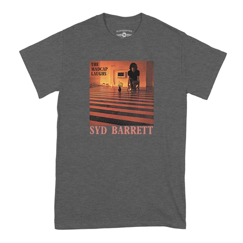 Syd Barrett The Madcap Laughs T-Shirt - Classic Heavy Cotton - classicheathergrey
