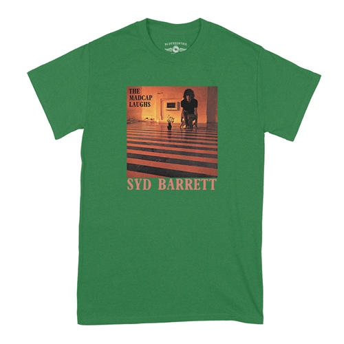 Syd Barrett The Madcap Laughs T-Shirt - Classic Heavy Cotton - classickellygreen