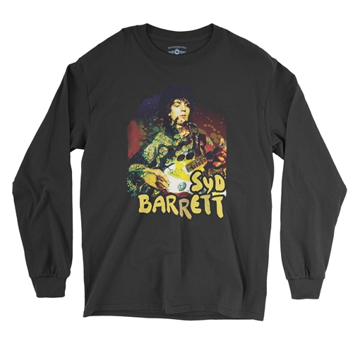 Psychedelic Syd Barrett Long Sleeve T-Shirt - longsleeveblack