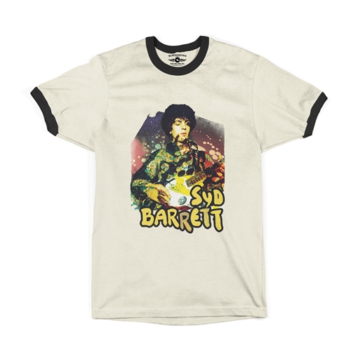 Dronning Revival Diskret Psychedelic Syd Barrett Ringer T-Shirt